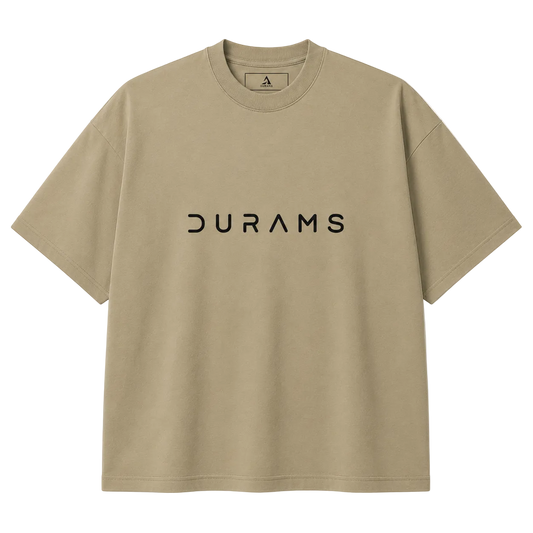 DURAMS Oversized Faded Tee