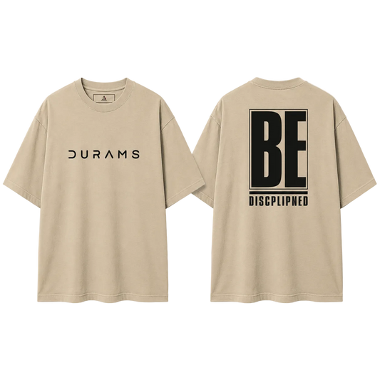 DURAMS Oversized Faded Tee