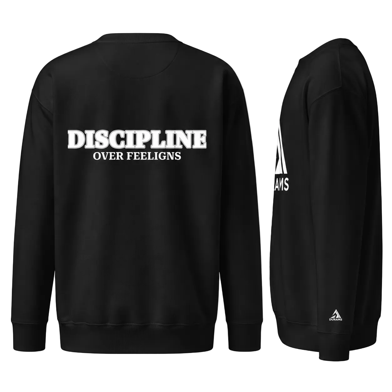 DURAMS Essential Logo Sweatshirt | Premium Streetwear